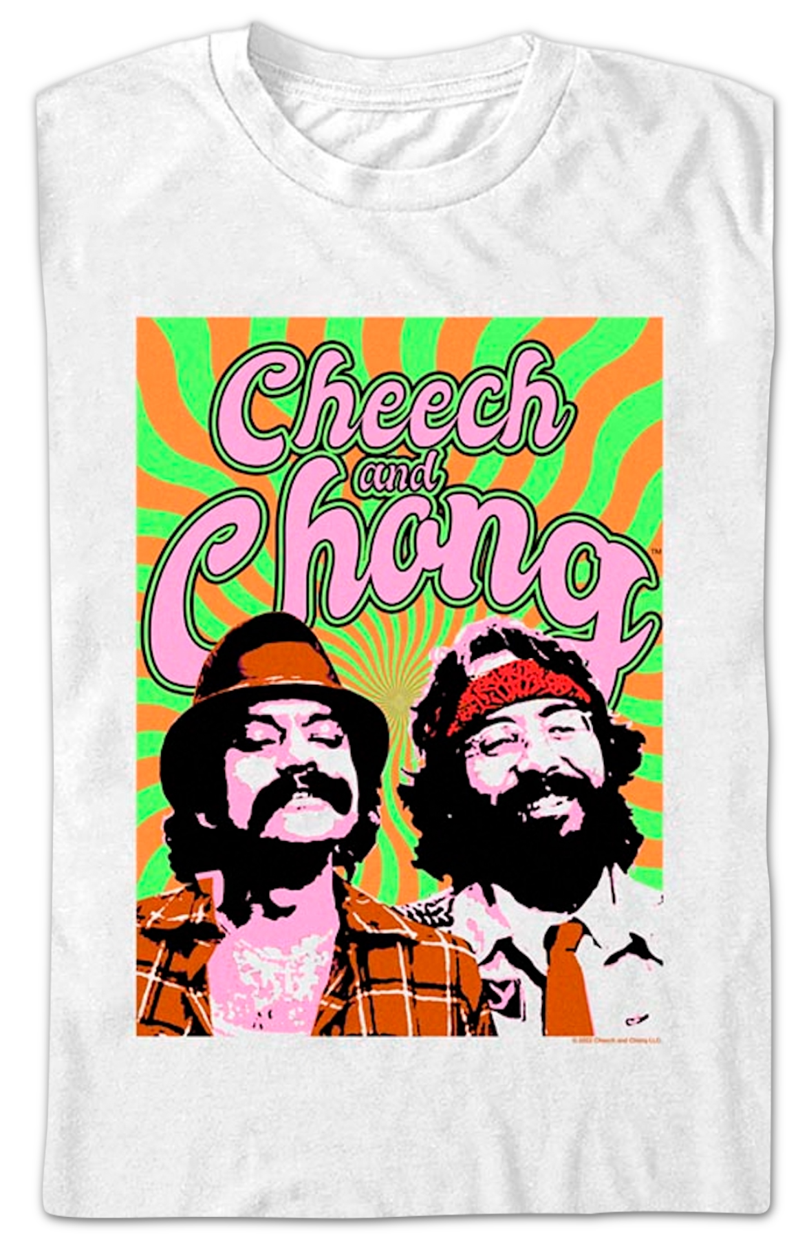 Psychedelic Cheech And Chong T-Shirt Hoodie, Sweatshirt | CiraTrend.com (Image 2)