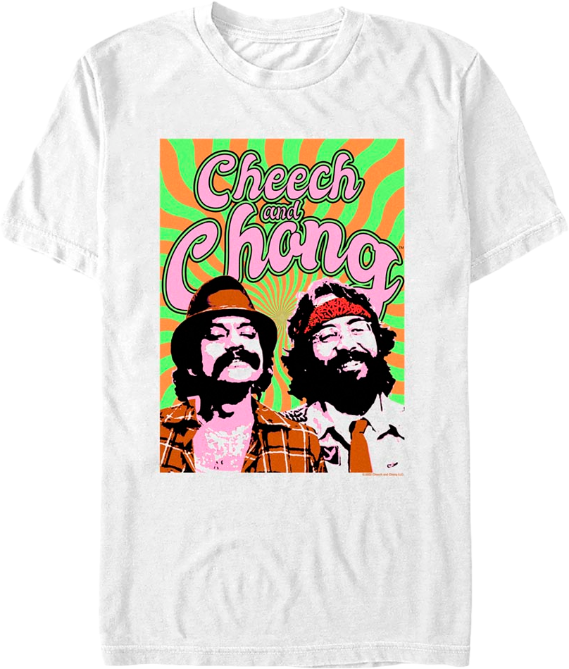 Psychedelic Cheech And Chong T-Shirt Hoodie, Sweatshirt | CiraTrend.com (Image 1)