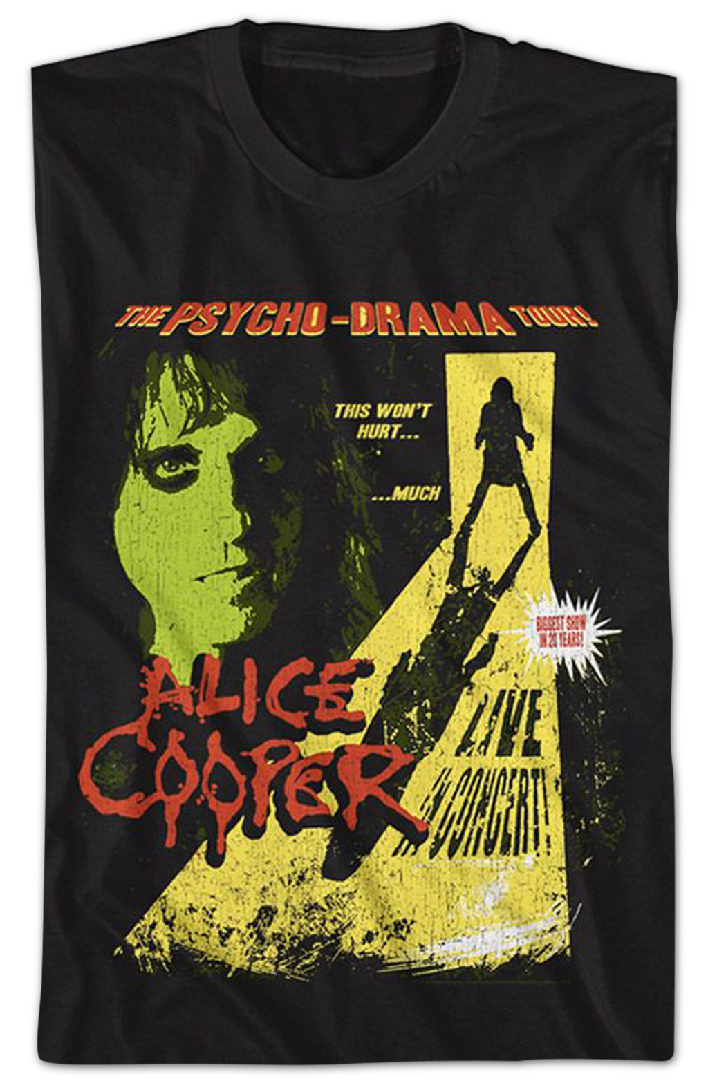Psycho-Drama Tour Alice Cooper T-Shirt Hoodie, Sweatshirt | CiraTrend.com (Image 2)