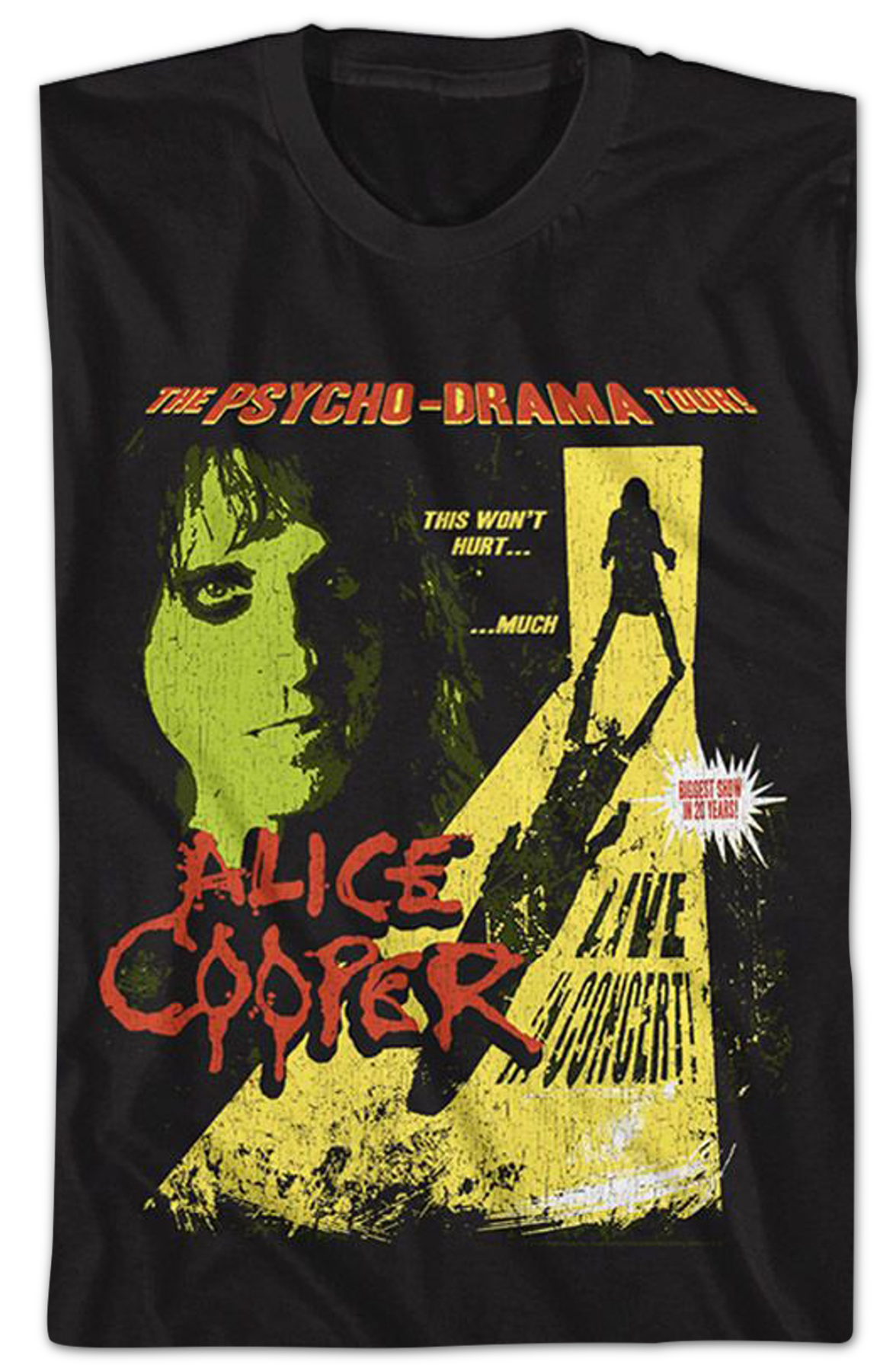 Psycho-Drama Tour Alice Cooper T-Shirt Hoodie, Sweatshirt | CiraTrend.com (Image 2)