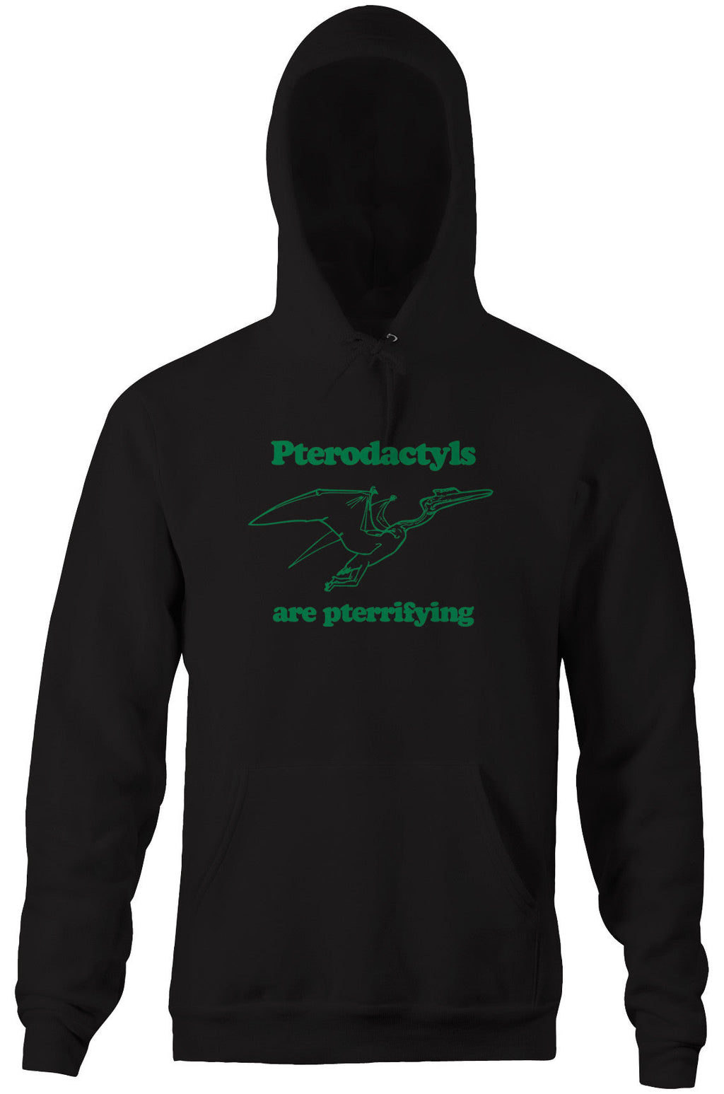 Pterodactyls Are Pterrifying Hoodie T-Shirts, Sweatshirt | CiraTrend.com (Image 3)