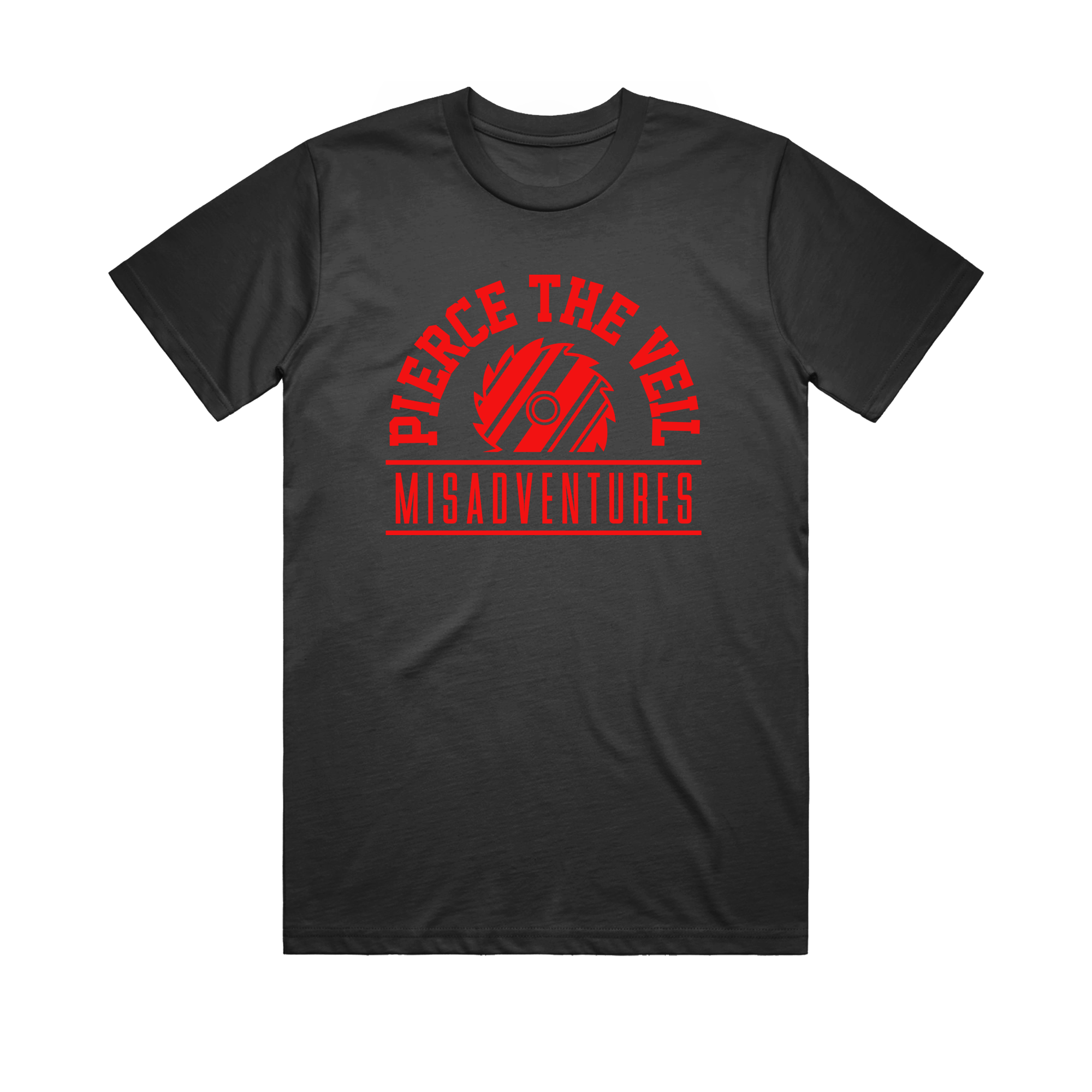 "Misadventures Saw" Black T-shirt