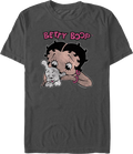 Pudgy And Betty Boop T-Shirt Hoodie, Sweatshirt | CiraTrend.com (Image 1)