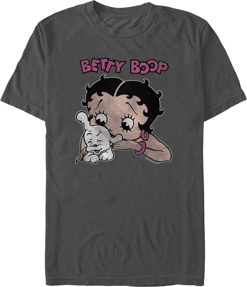 Pudgy And Betty Boop T-Shirt Hoodie, Sweatshirt | CiraTrend.com (Image 1)