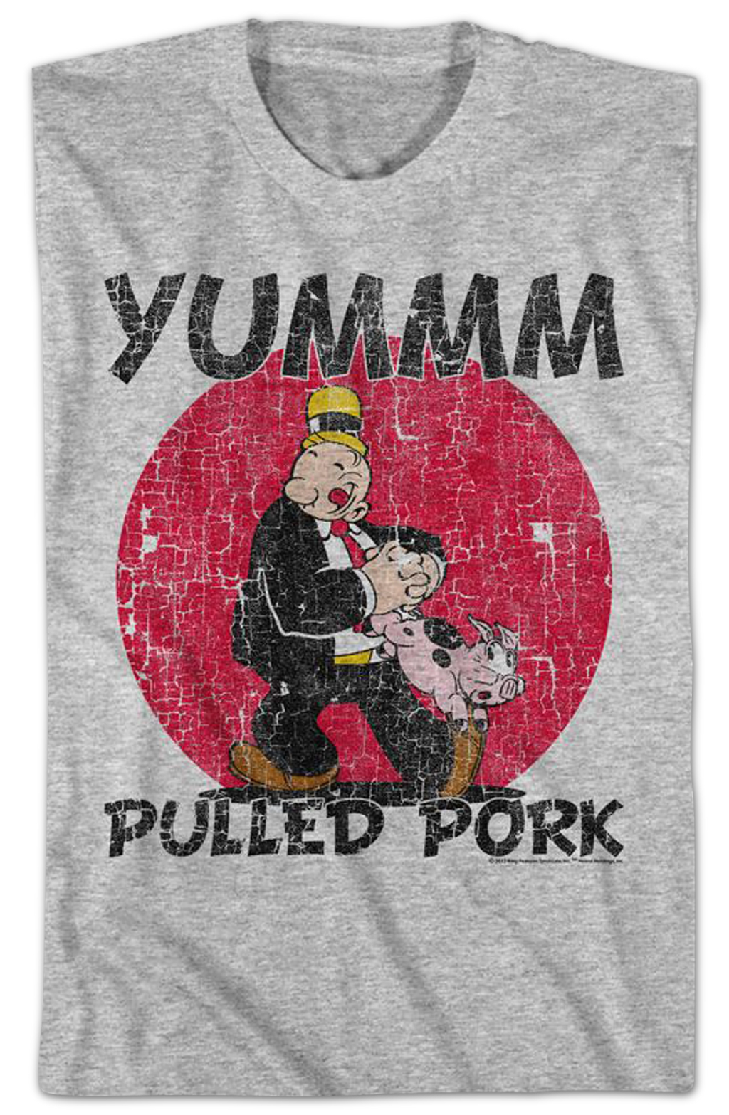 Pulled Pork Popeye T-Shirt Hoodie, Sweatshirt | CiraTrend.com (Image 2)