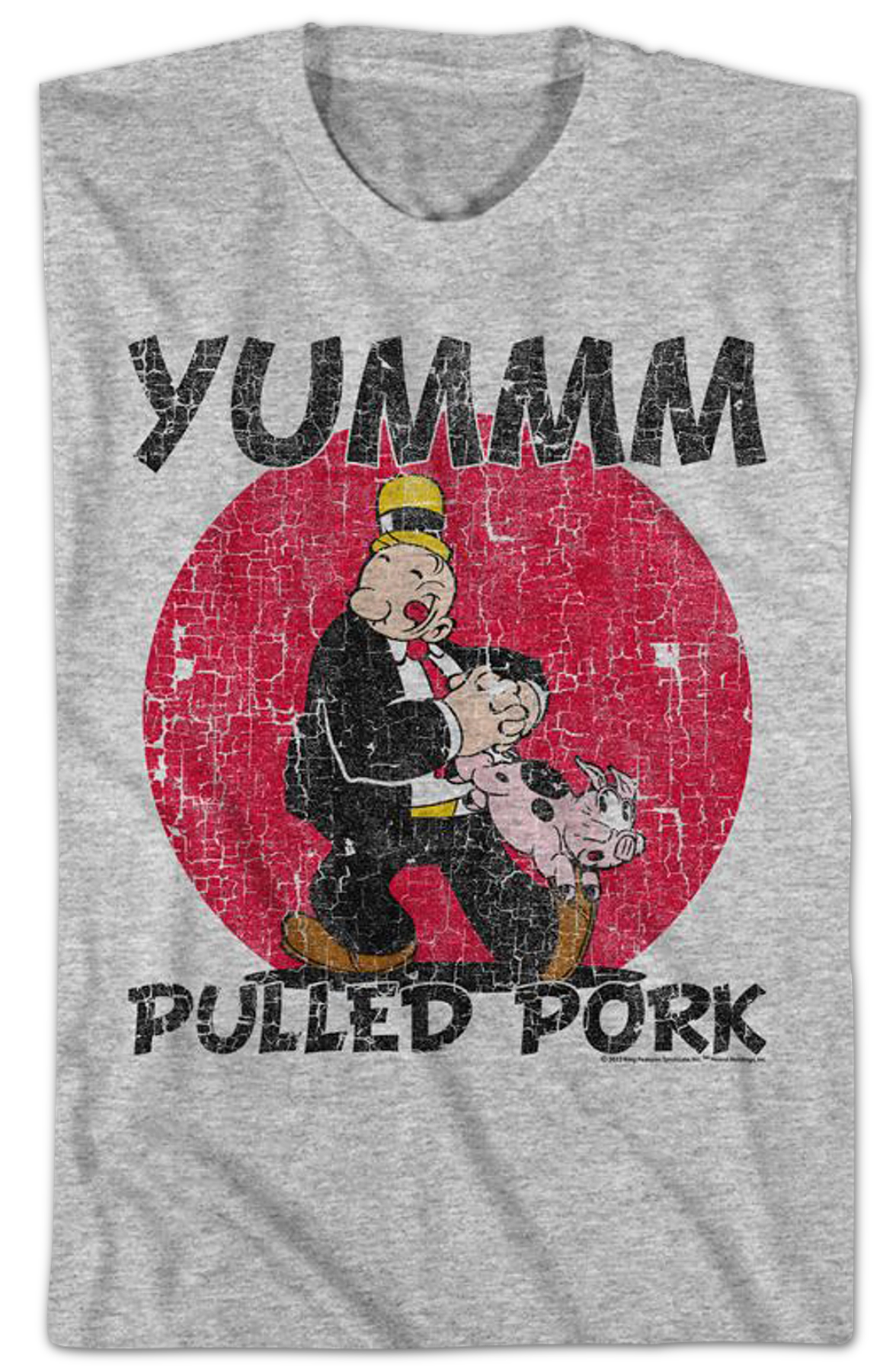 Pulled Pork Popeye T-Shirt Hoodie, Sweatshirt | CiraTrend.com (Image 2)