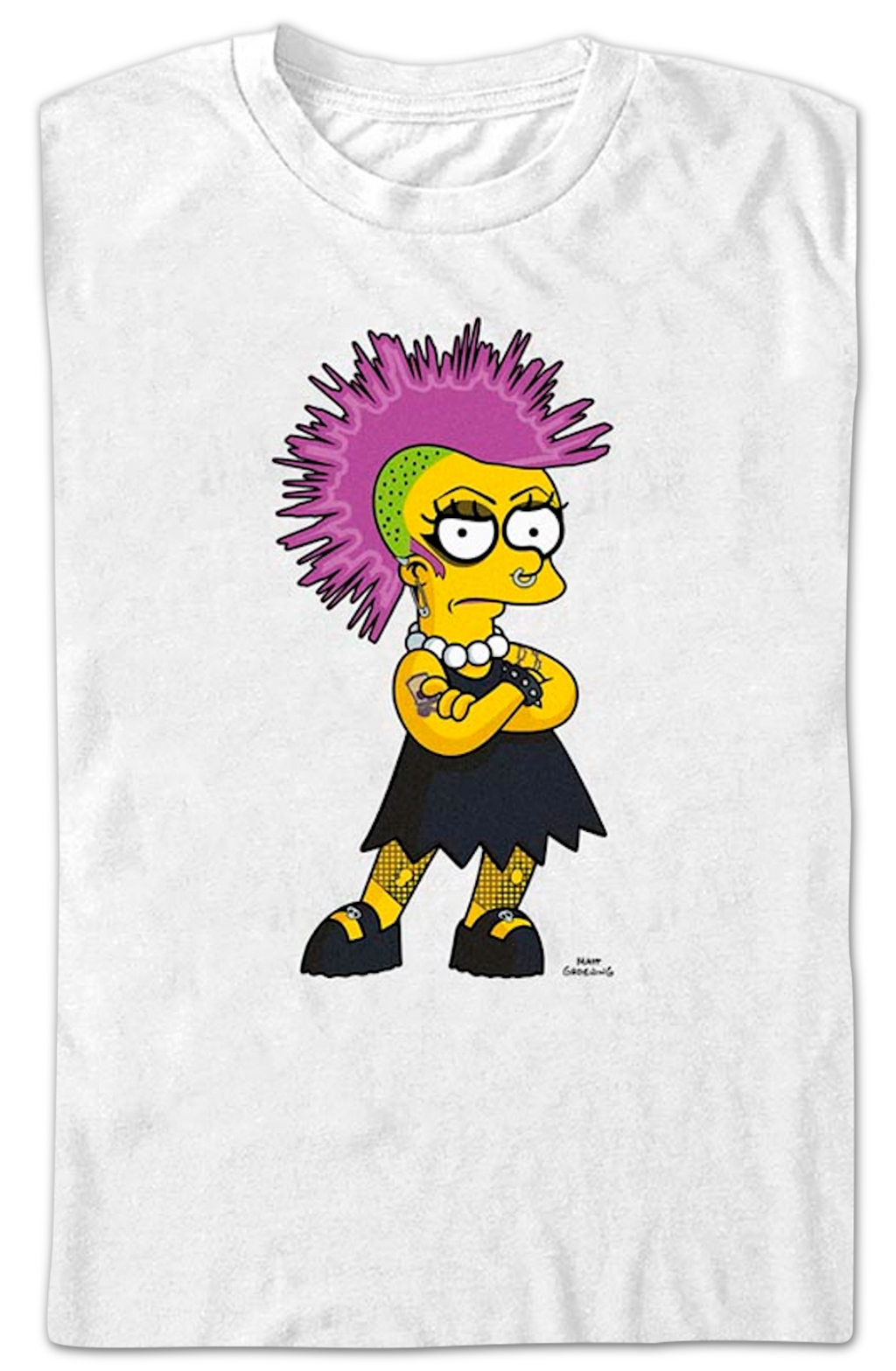 Punk Lisa Simpsons T-Shirt Hoodie, Sweatshirt | CiraTrend.com (Image 2)