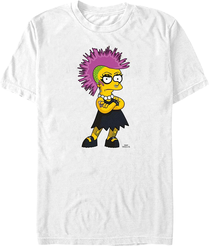 Punk Lisa Simpsons T-Shirt Hoodie, Sweatshirt | CiraTrend.com (Image 1)