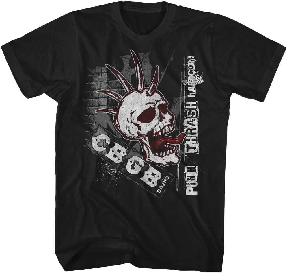 Punk Thrash CBGB T-Shirt Hoodie, Sweatshirt | CiraTrend.com (Image 1)