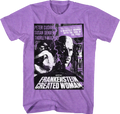 Purple Heather Frankenstein Created Woman Hammer Films T-Shirt Hoodie, Sweatshirt | CiraTrend.com (Image 1)
