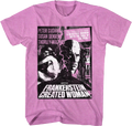 Purple Frankenstein Created Woman Hammer Films T-Shirt Hoodie, Sweatshirt | CiraTrend.com (Image 1)