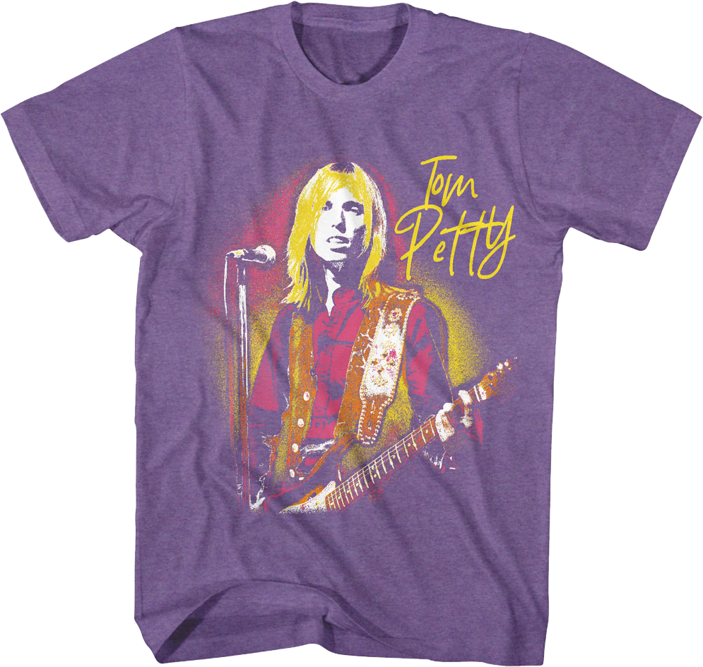 Purple Live Legend Tom Petty T-Shirt Hoodie, Sweatshirt | CiraTrend.com (Image 1)