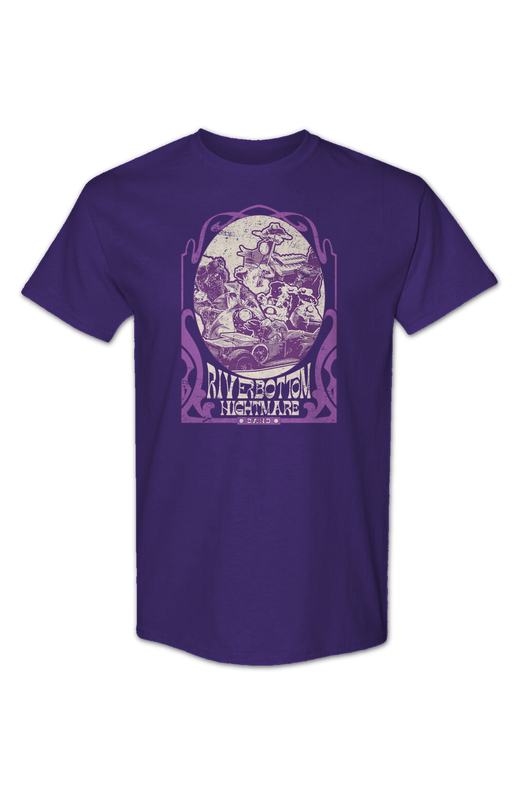 Purple Riverbottom Nightmare Band Emmet Otter T-Shirt Hoodie, Sweatshirt | CiraTrend.com (Image 2)