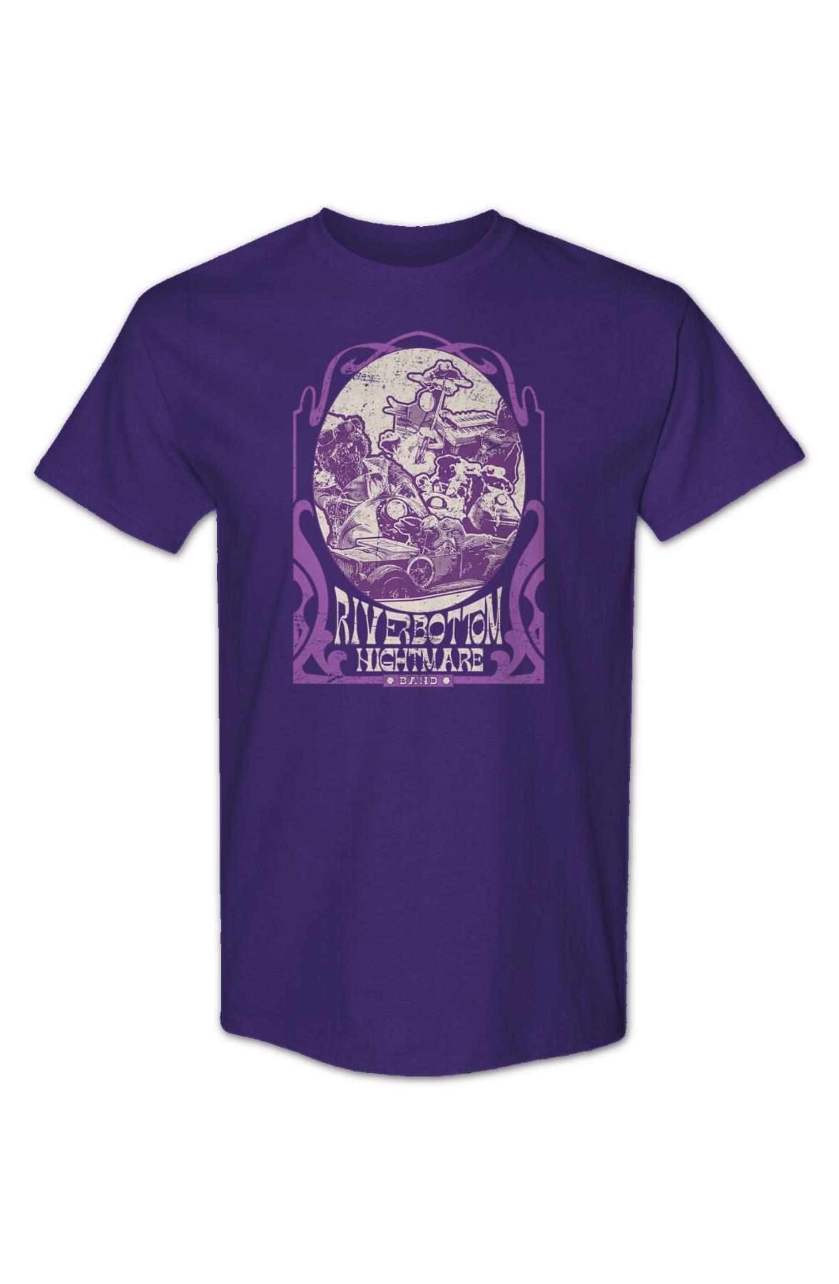 Purple Riverbottom Nightmare Band Emmet Otter T-Shirt Hoodie, Sweatshirt | CiraTrend.com (Image 2)