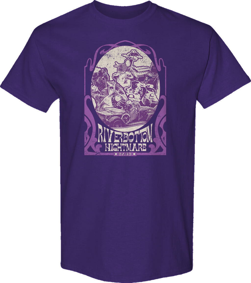 Purple Riverbottom Nightmare Band Emmet Otter T-Shirt Hoodie, Sweatshirt | CiraTrend.com (Image 1)