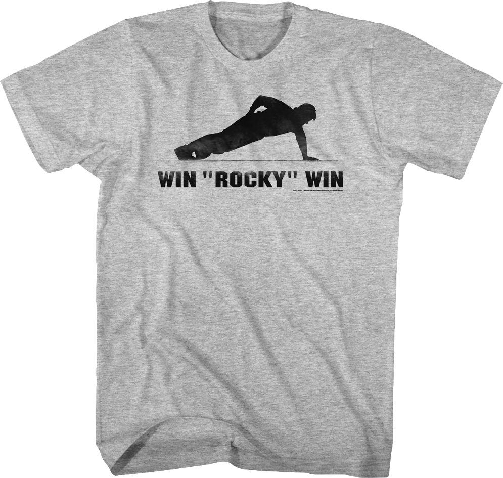 Pushup Win Rocky Win T-Shirt Hoodie, Sweatshirt | CiraTrend.com (Image 1)