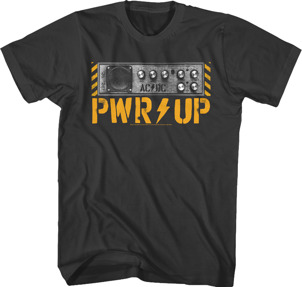 PWR UP ACDC Shirt Hoodie, Sweatshirt | CiraTrend.com (Image 1)