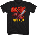 PWR UP Band Photo ACDC Shirt Hoodie, Sweatshirt | CiraTrend.com (Image 1)