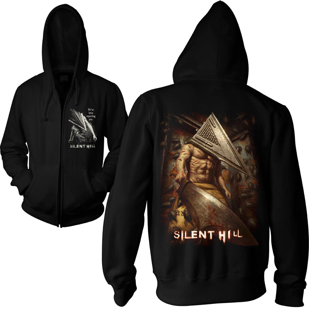SILENT HILL: PYRAMID HEAD - ZIP-UP HOODIE T-Shirts, Sweatshirt | CiraTrend.com (Image 1)