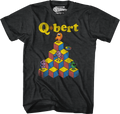 Pyramid Q-Bert T-Shirt Hoodie, Sweatshirt | CiraTrend.com (Image 1)