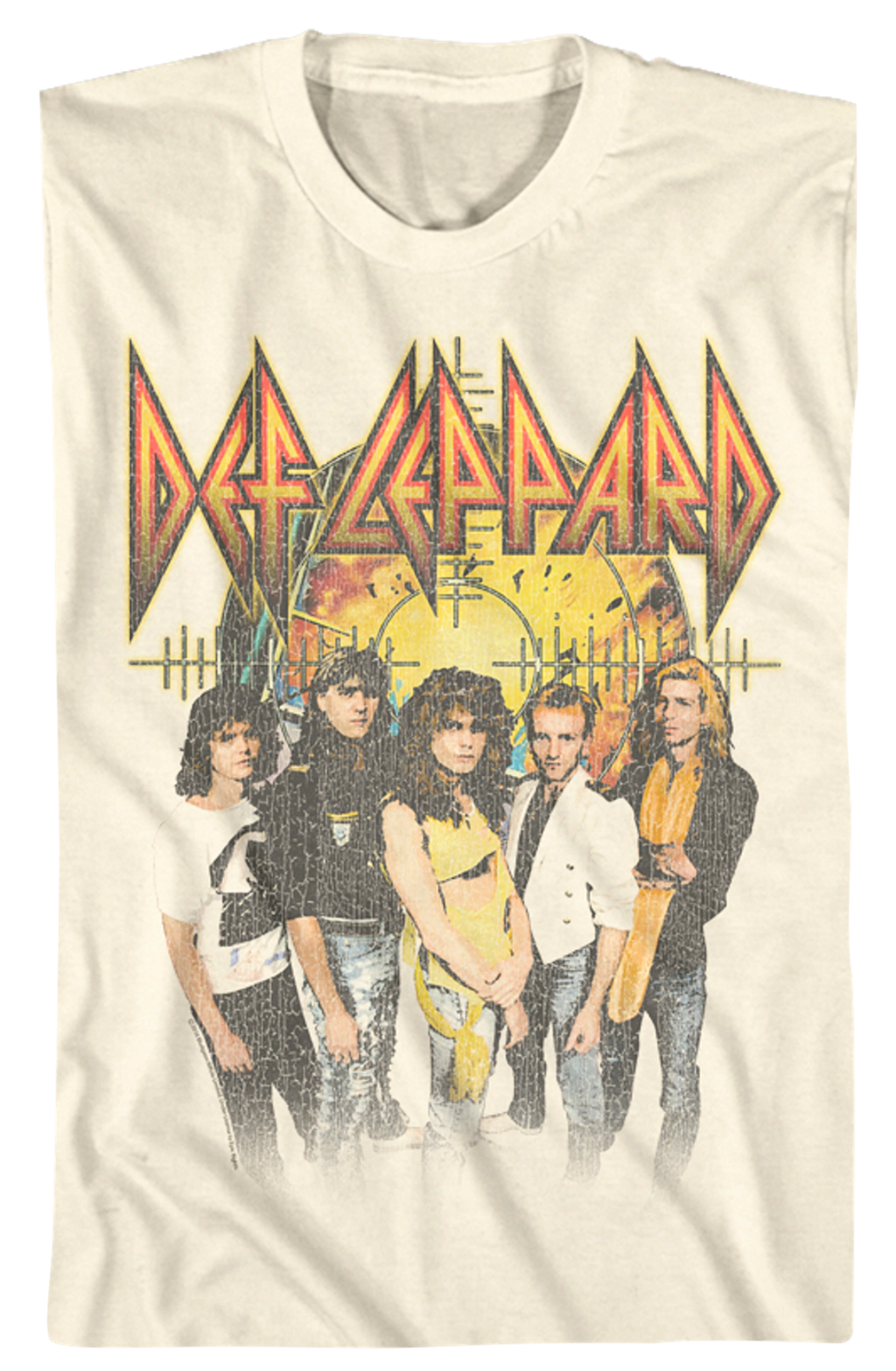 Pyromania Background Def Leppard T-Shirt Hoodie, Sweatshirt | CiraTrend.com (Image 2)