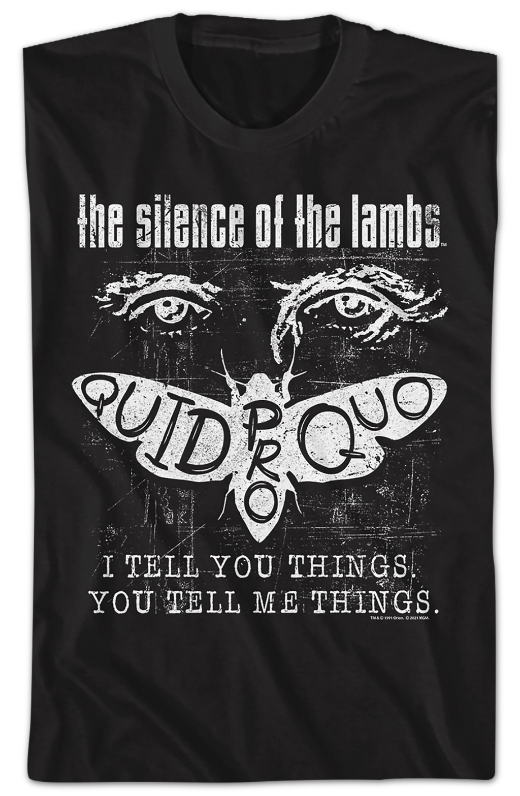 Quid Pro Quo Silence of the Lambs T-Shirt Hoodie, Sweatshirt | CiraTrend.com (Image 2)