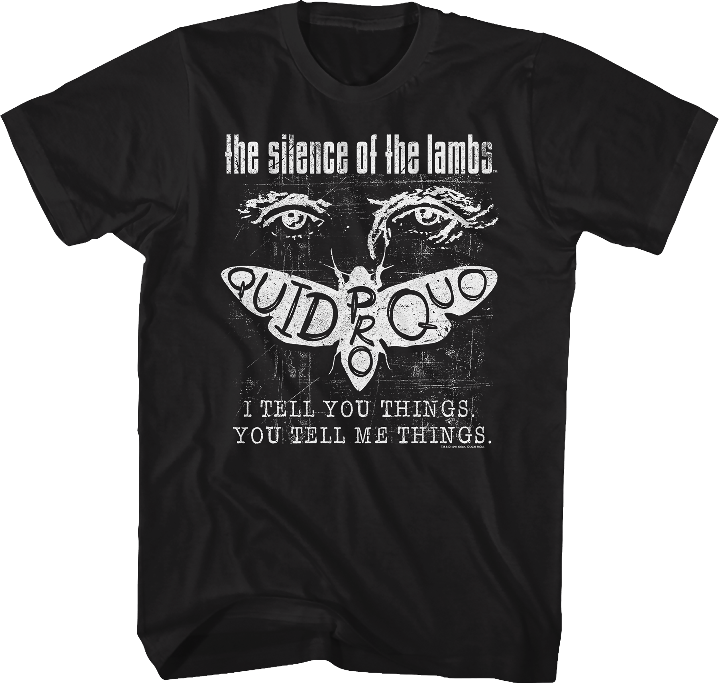 Quid Pro Quo Silence of the Lambs T-Shirt Hoodie, Sweatshirt | CiraTrend.com (Image 1)