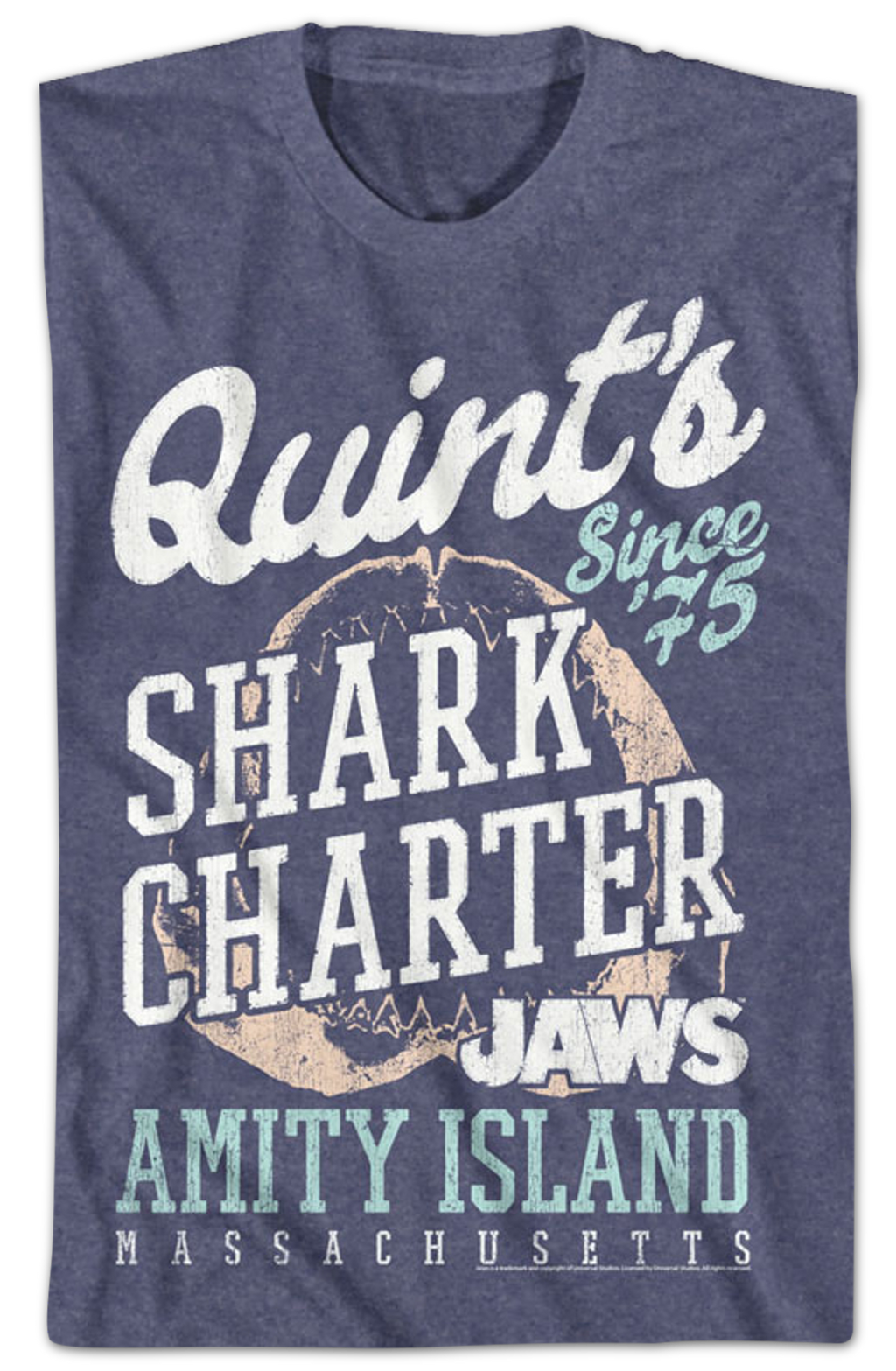 Quint's Shark Charter Jaws T-Shirt Hoodie, Sweatshirt | CiraTrend.com (Image 2)