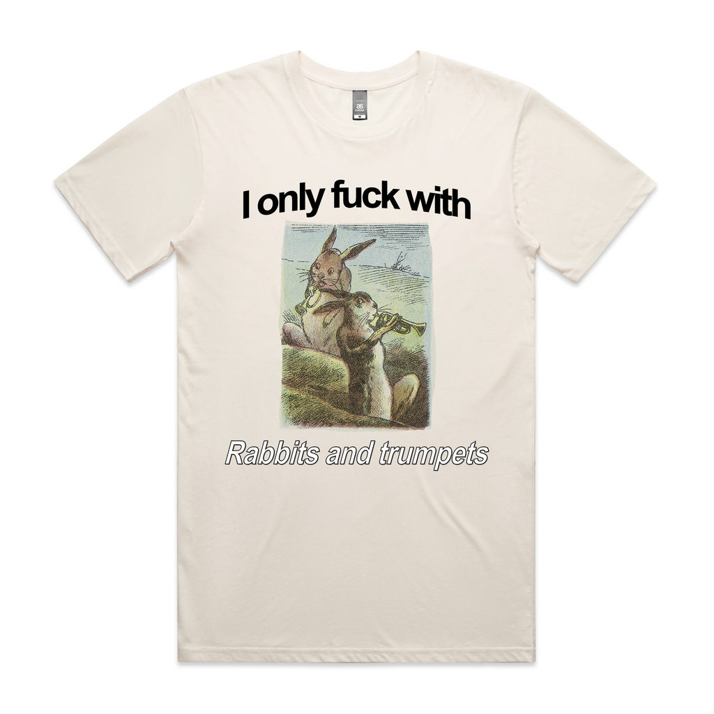 Rabbits and Trumpets Tee Hoodie, Sweatshirt | CiraTrend.com (Image 1)