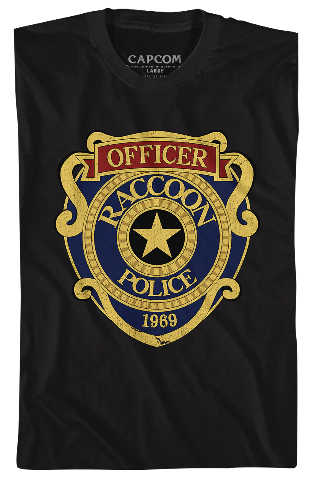 Raccoon City Police Badge Resident Evil T-Shirt Hoodie, Sweatshirt | CiraTrend.com (Image 2)