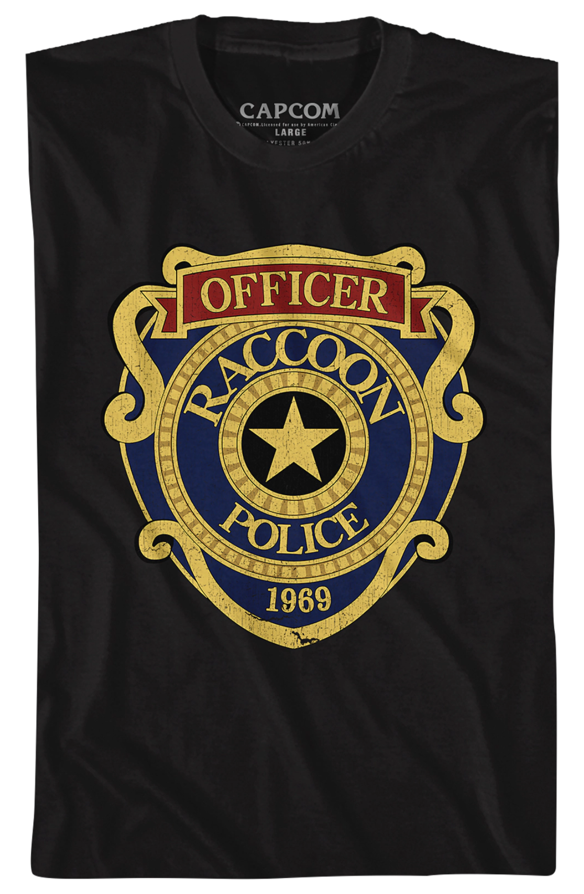 Raccoon City Police Badge Resident Evil T-Shirt Hoodie, Sweatshirt | CiraTrend.com (Image 2)