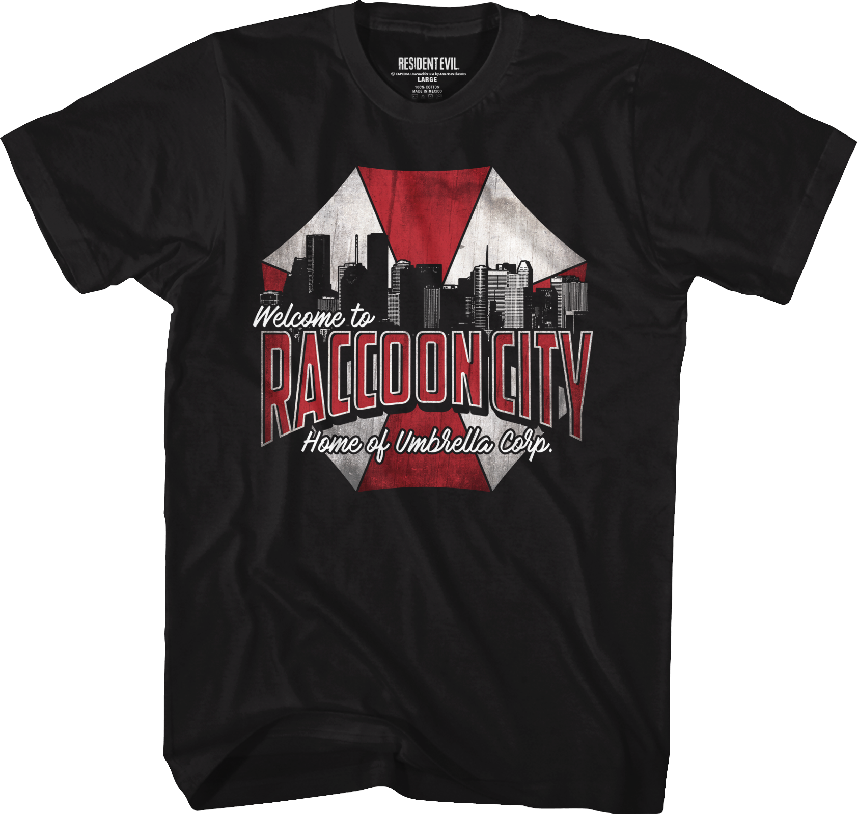 Raccoon City Resident Evil T-Shirt Hoodie, Sweatshirt | CiraTrend.com (Image 1)