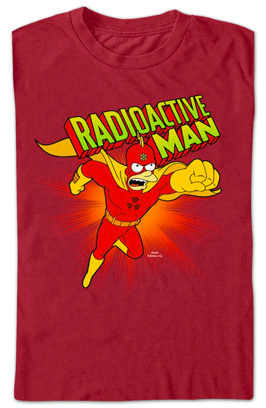Radioactive Man Simpsons T-Shirt Hoodie, Sweatshirt | CiraTrend.com (Image 2)