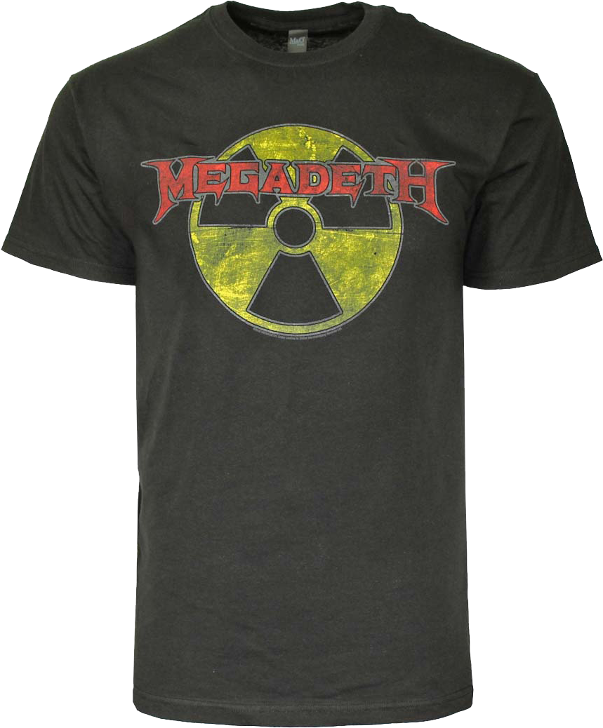 Radioactive Megadeth T-Shirt Hoodie, Sweatshirt | CiraTrend.com (Image 1)