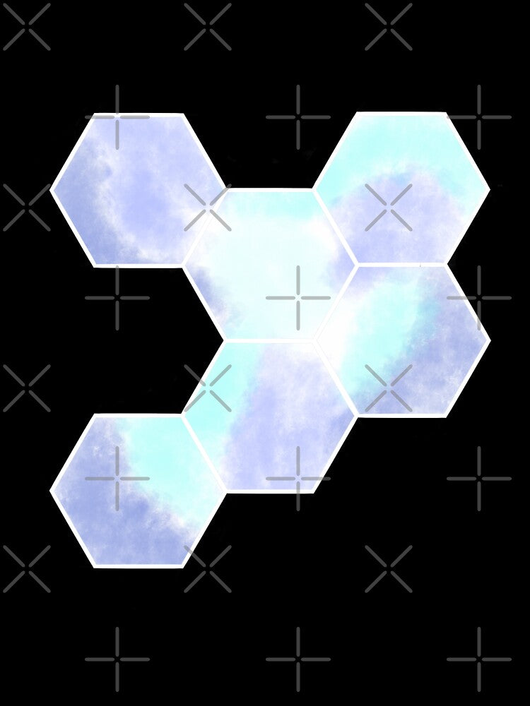 Honeycomb - Indigo/Blue/Cyan by TheeForestFox Shop