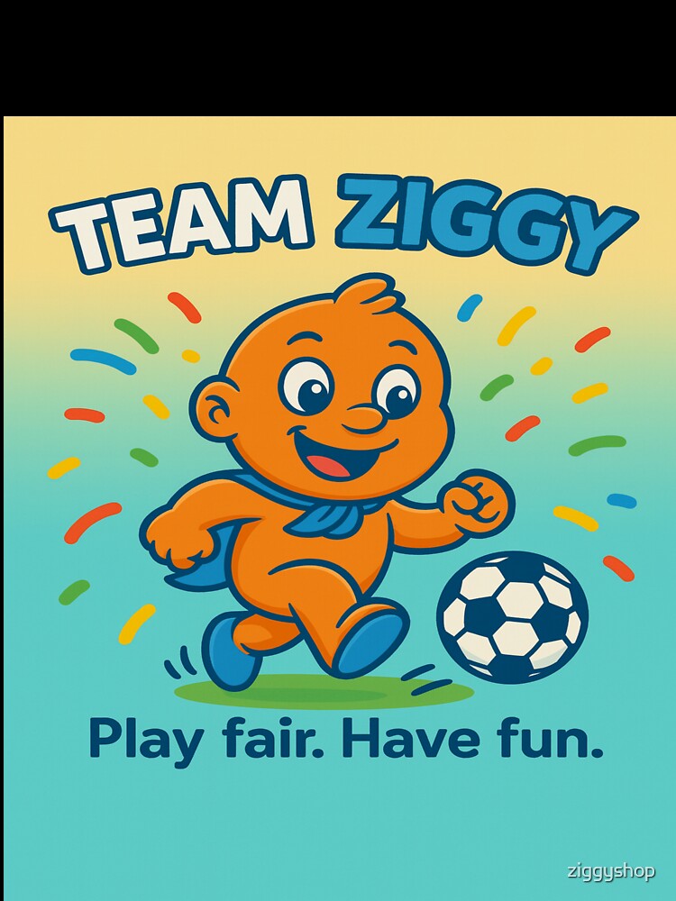 Team Ziggy Kids Football Design by ziggyshop