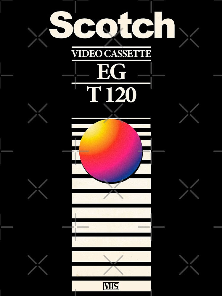 SCOTCH VINTAGE 90S VHS COVER by WHAT THE SHIRT