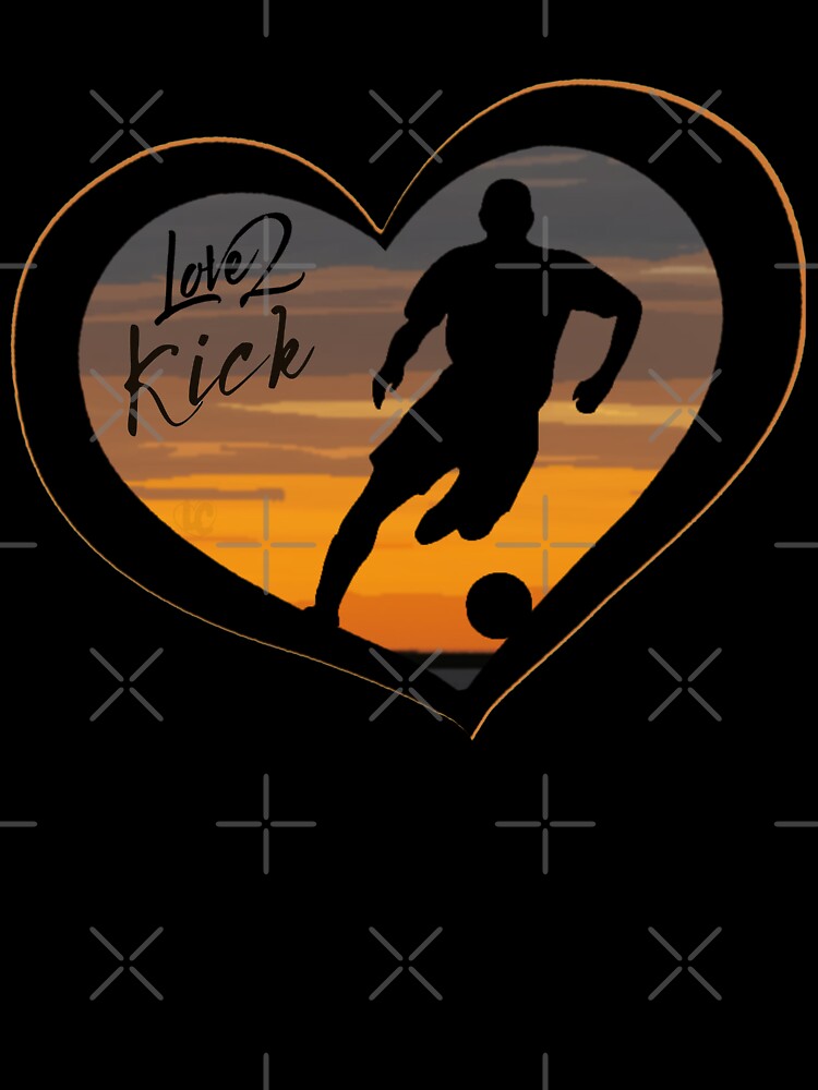 Love to Kick Soccer Design for Soccer Players by LifeCrush
