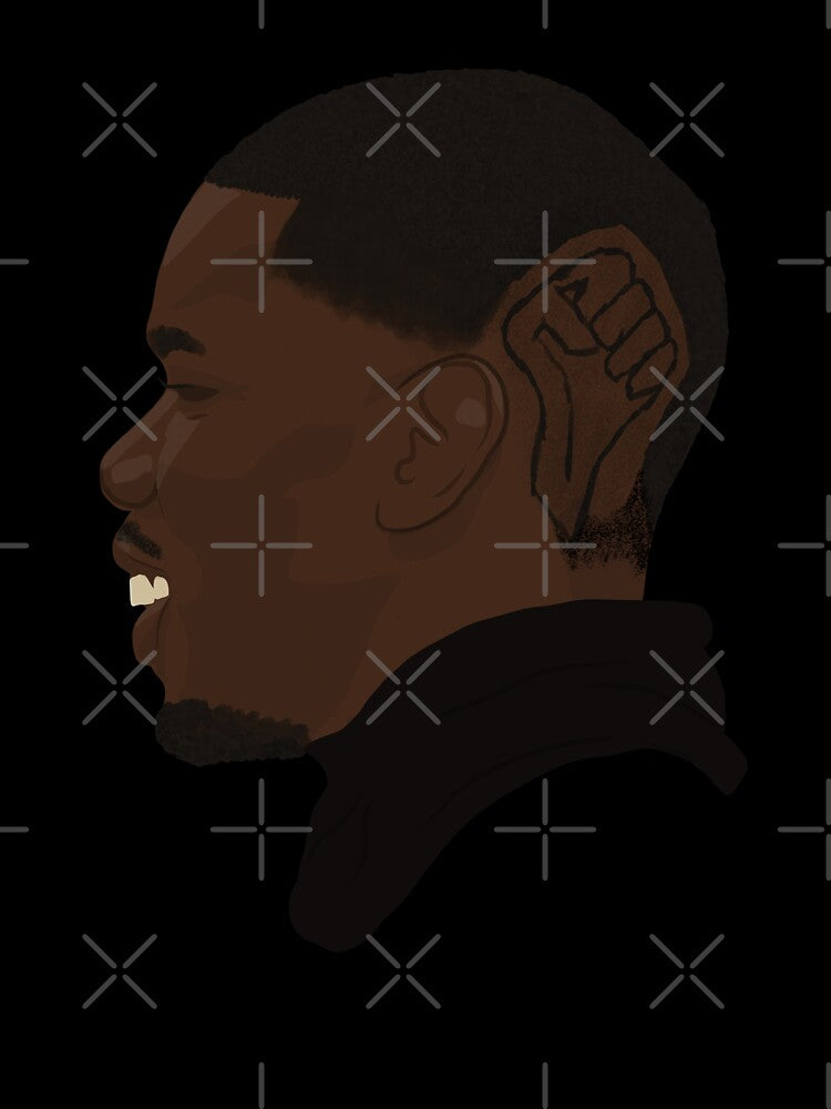 Paul Pogba Black Power Fist Hair MUFC by Hevding
