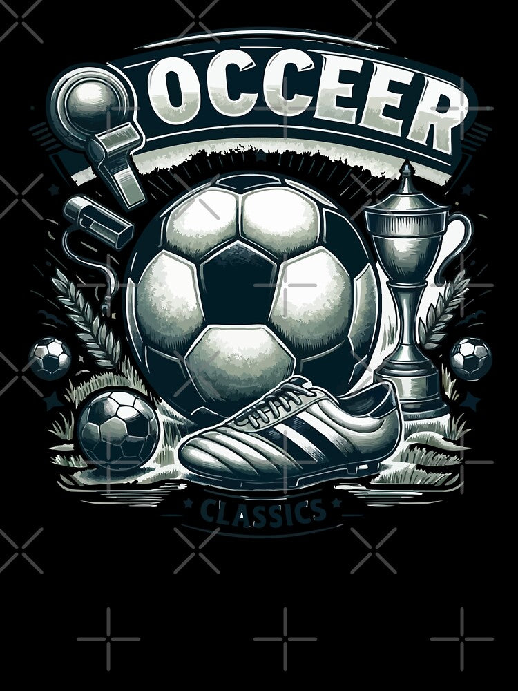 Soccer Classics: Vintage-Inspired Football Elegance by Dinsigne
