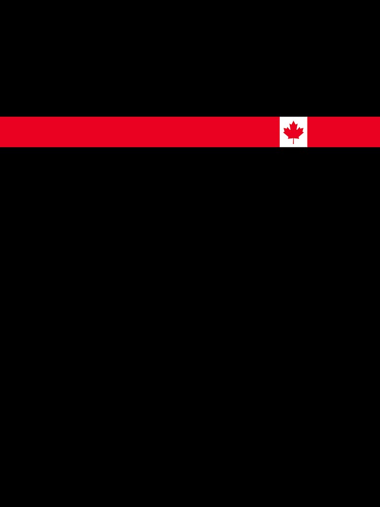 Canada Flag Strip by AlanDellSaint