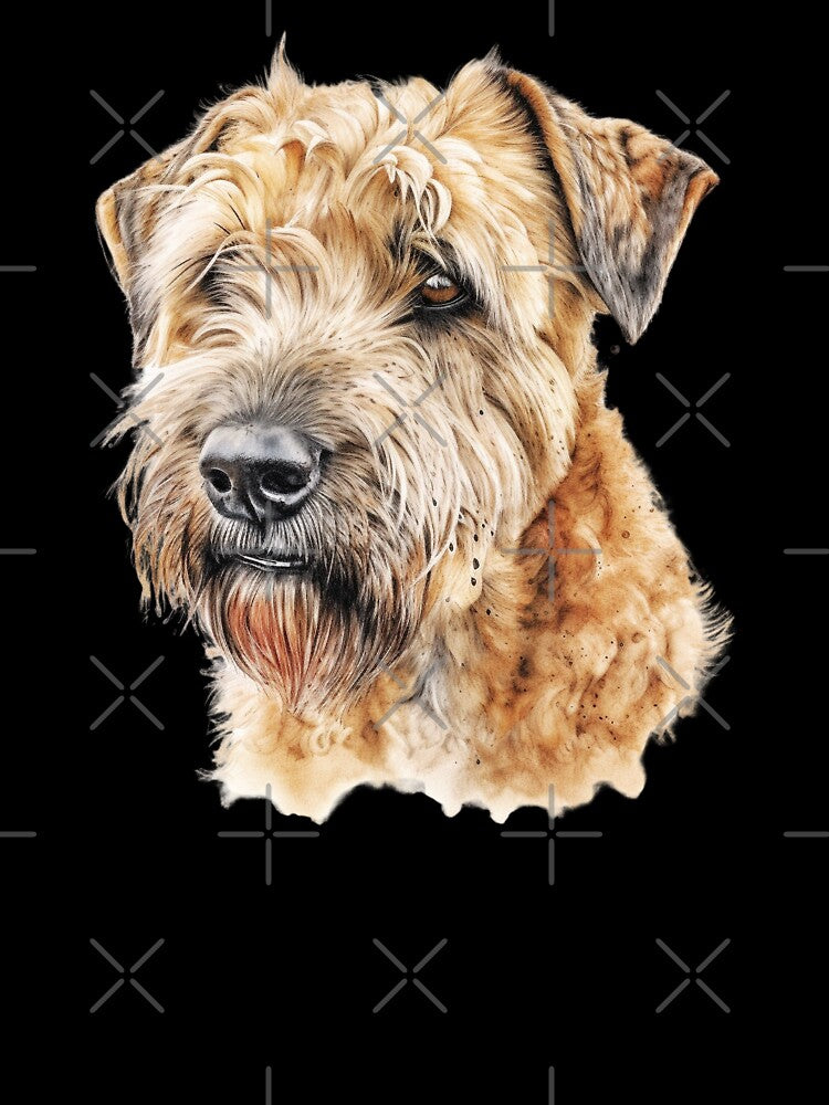 Watercolor Soft Coated Wheaten Terrier by TheAnimalZ00