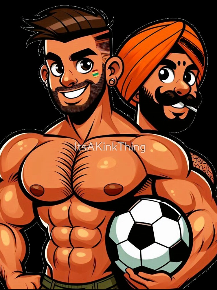 Football Daddies Love Playing Hard - Soccer LGBTQ Gay Pride Graphic Design by ItsAKinkThing