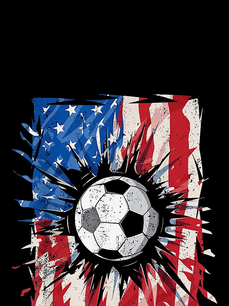Vintage Soccer 4th of July by mytv2020