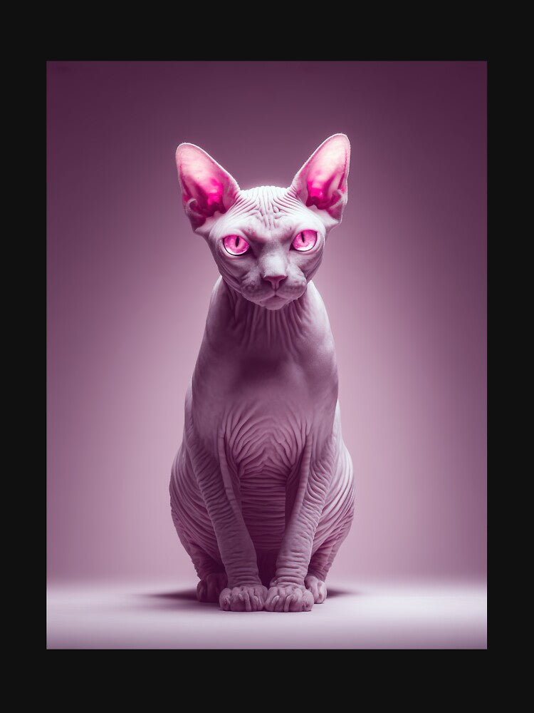 Pink Sphynx Cat by AImazeD