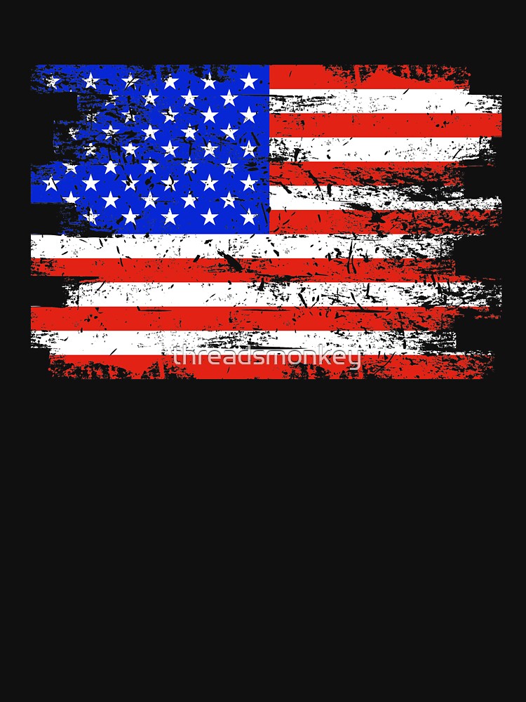 United States Flag Gift Country Patriotic Travel Shirt Americas Light by threadsmonkey