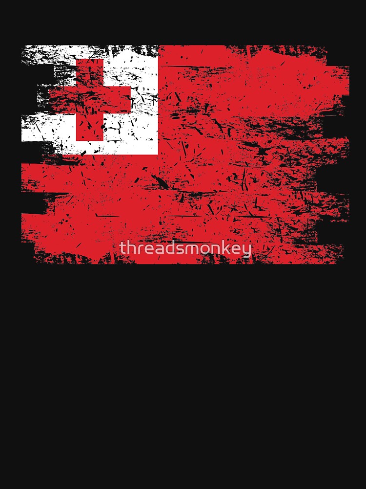 Tonga Shirt Gift Country Flag Patriotic Travel Oceania Light by threadsmonkey