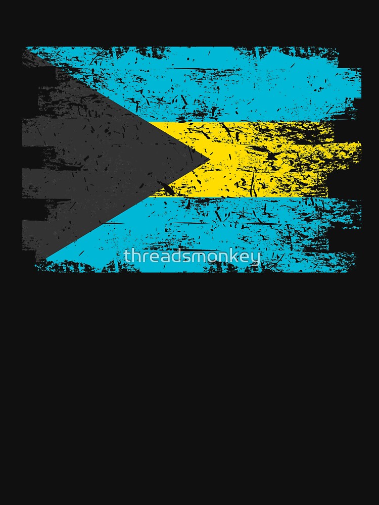 Bahamas Flag Gift Country Patriotic Travel Shirt Americas Light by threadsmonkey