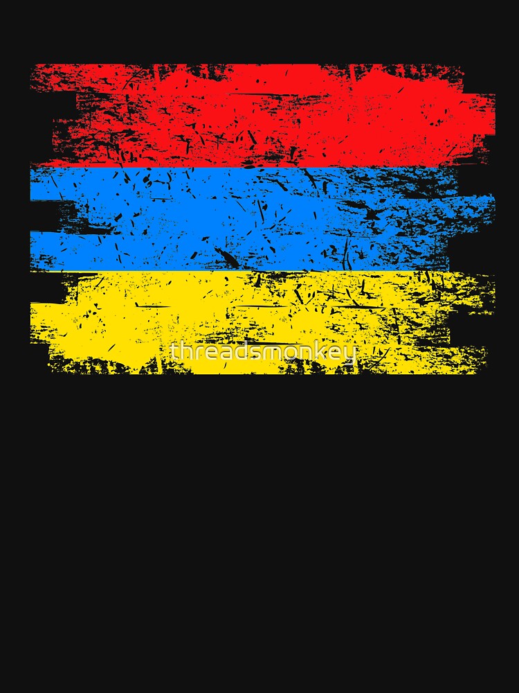 Armenia Gift Country Flag Patriotic Travel Shirt Europe Light by threadsmonkey