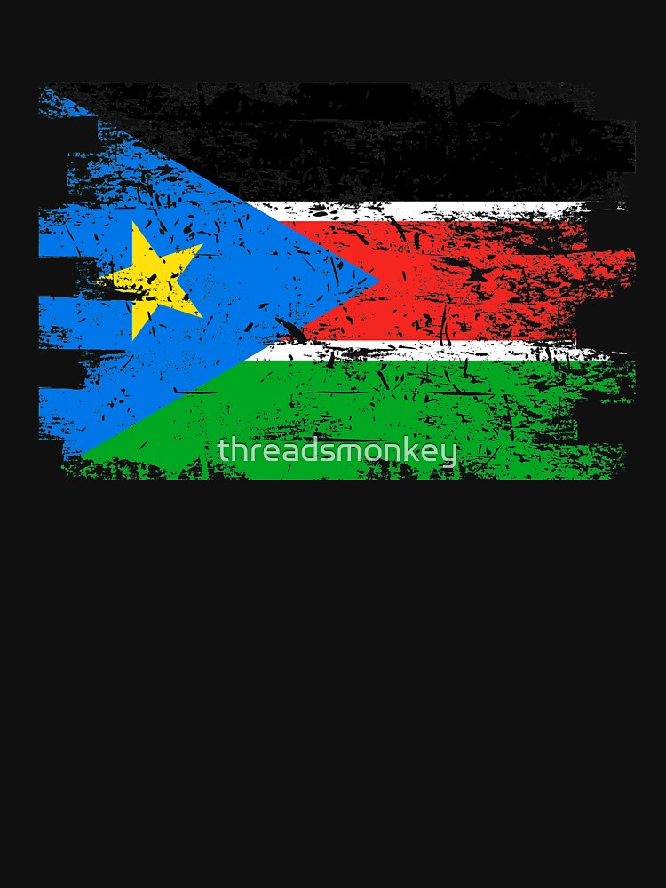 South Sudan Shirt Gift Country Flag Patriotic Travel Africa Light by threadsmonkey